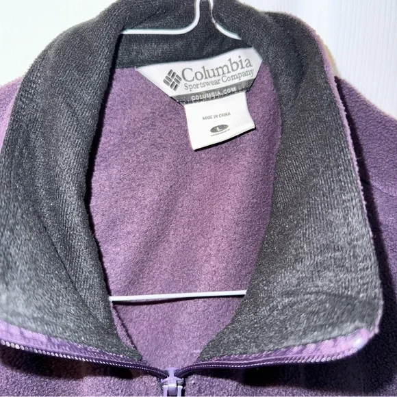 Columbia Purple Fleece Vest - Picture 2 of 5